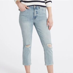 COSMIC BLUE LOVE Brielle Vintage High Rise Capri Jean‎ 14 Indigo Stitch Fix Nwt